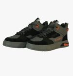 Men’s Grey & Black High-Top Outdoor Sport Sneakers