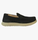 Men’s Black Suede Casual Comfort Loafers - Image 2