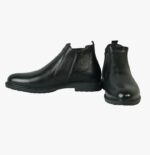 Men’s Premium Black Leather Chelsea Boots - Image 4