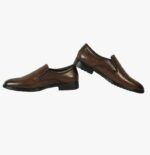 Men’s Brown Leather Formal Slip-On Shoes - Image 4