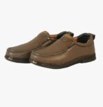 Men’s Brown Leather Casual Slip-On Shoes